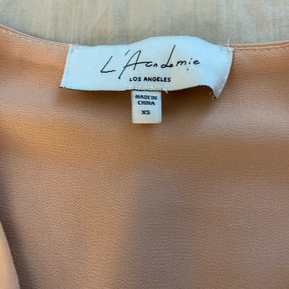 L'Academie Eliot Wrap Blouse (21) - Picture 6 of 7